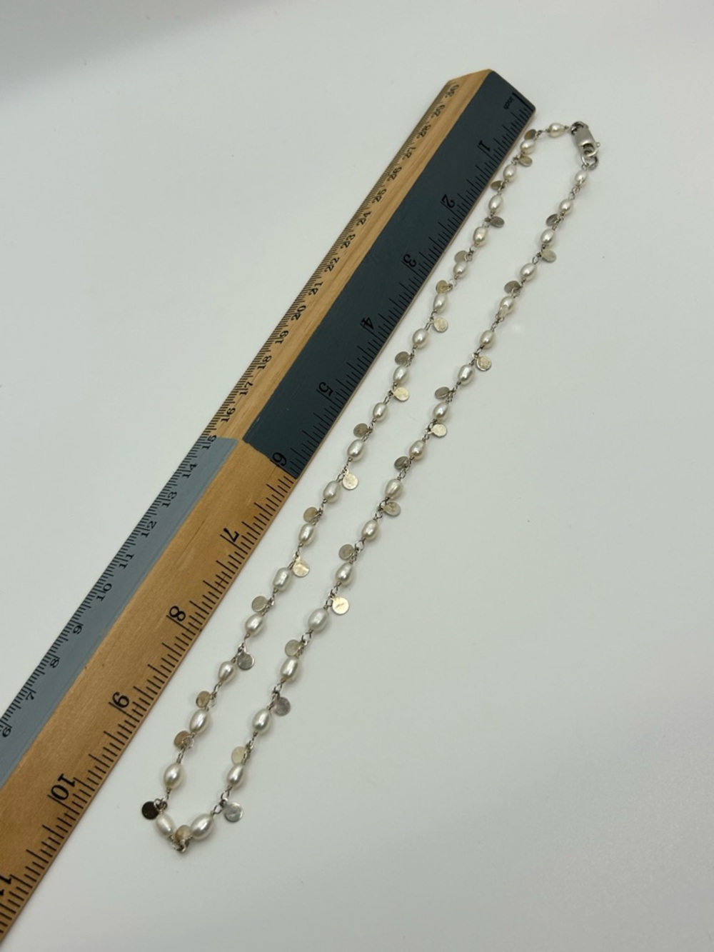 Silpada Wisdom Freshwater Pearl Necklace 20" Sterling Silver Retired Dainty - Picture 8 of 11